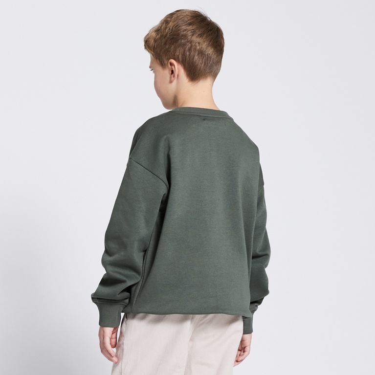 Printed Sweatshirt "Vilgot" Dark green 2